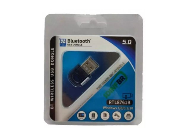 &u++ RECEPTOR ADAPTADOR USB BLUETOOTH 5.0 REAL (8361)